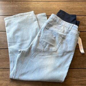 Maternity Jeans 👖Size XXL (20), Straight Leg, Comfort Stretch, NWT, Light Wash